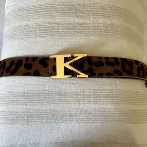 Cheetah “K” Belt
